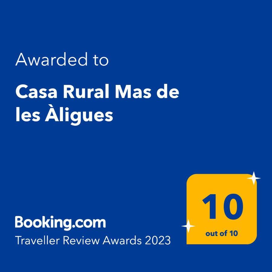Casa Rural Mas De Les Aligues Mequinenza Dış mekan fotoğraf