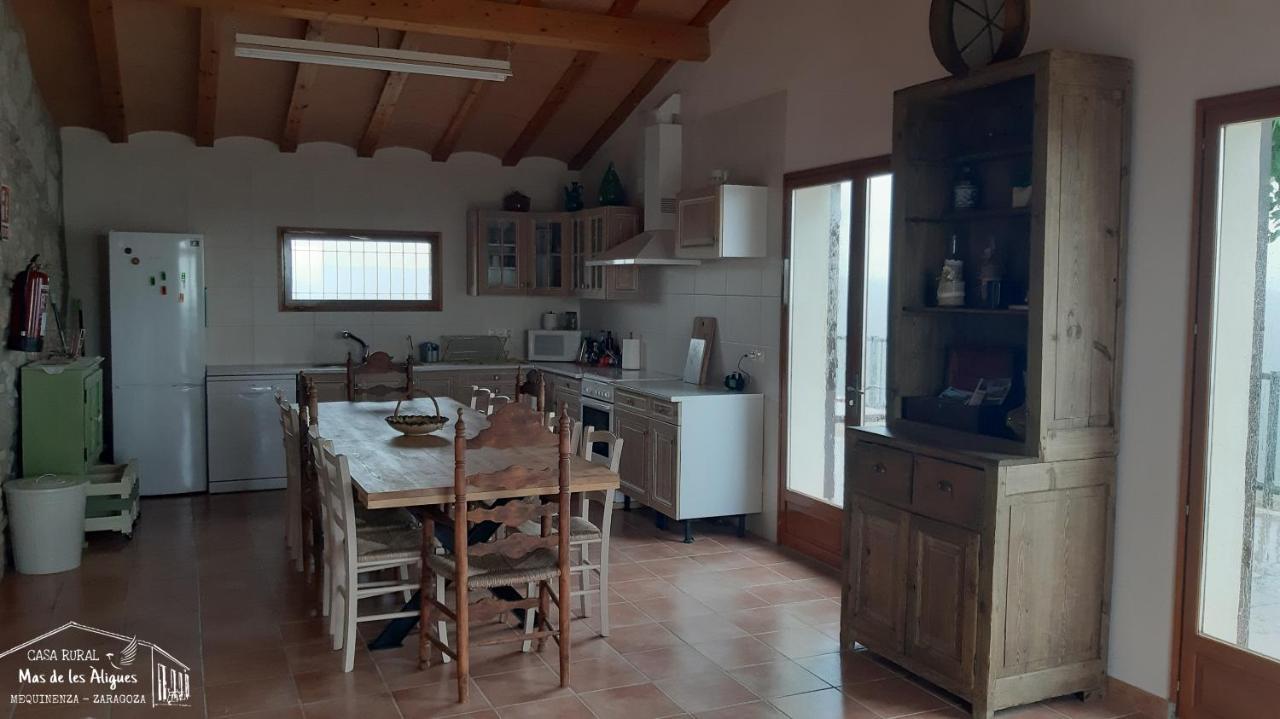 Casa Rural Mas De Les Aligues Mequinenza Dış mekan fotoğraf