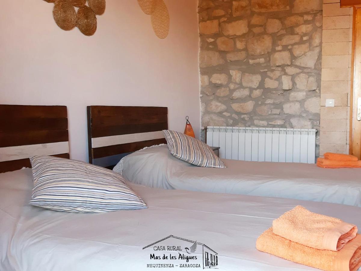 Casa Rural Mas De Les Aligues Mequinenza Dış mekan fotoğraf