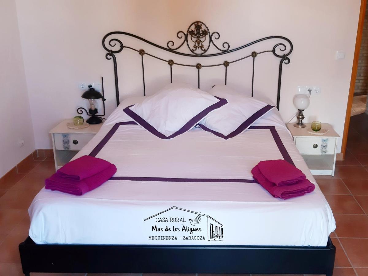 Casa Rural Mas De Les Aligues Mequinenza Dış mekan fotoğraf