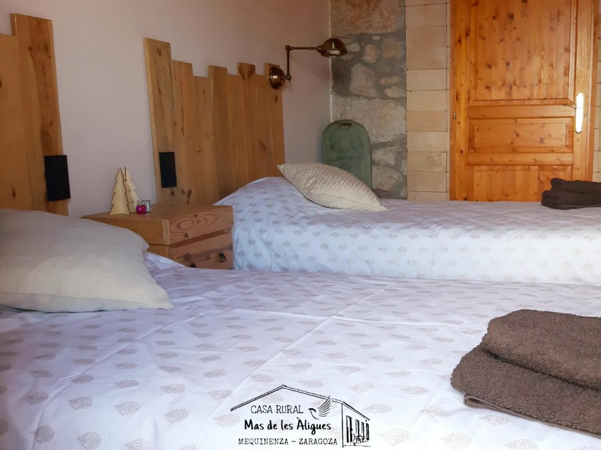 Casa Rural Mas De Les Aligues Mequinenza Dış mekan fotoğraf