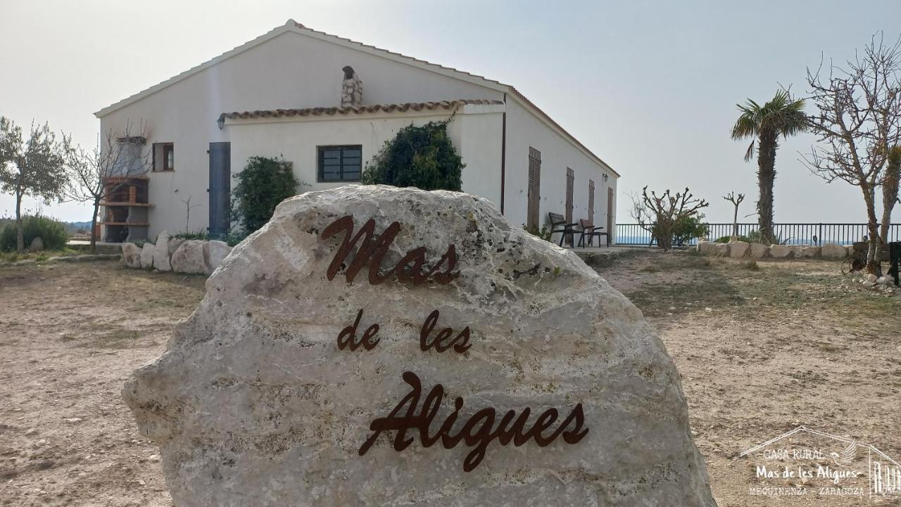 Casa Rural Mas De Les Aligues Mequinenza Dış mekan fotoğraf