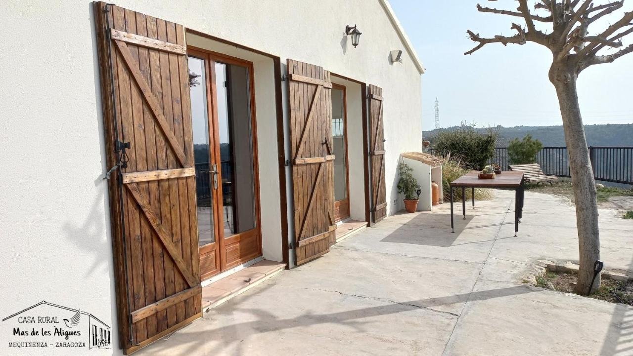 Casa Rural Mas De Les Aligues Mequinenza Dış mekan fotoğraf
