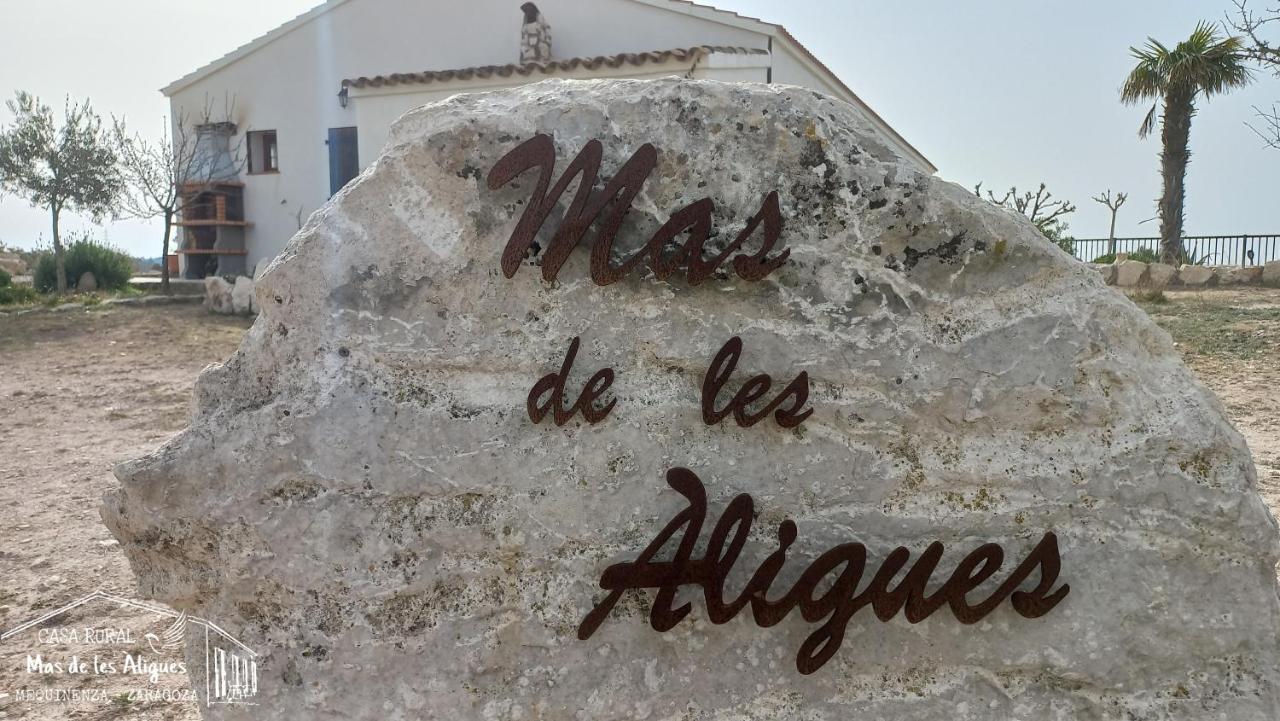 Casa Rural Mas De Les Aligues Mequinenza Dış mekan fotoğraf