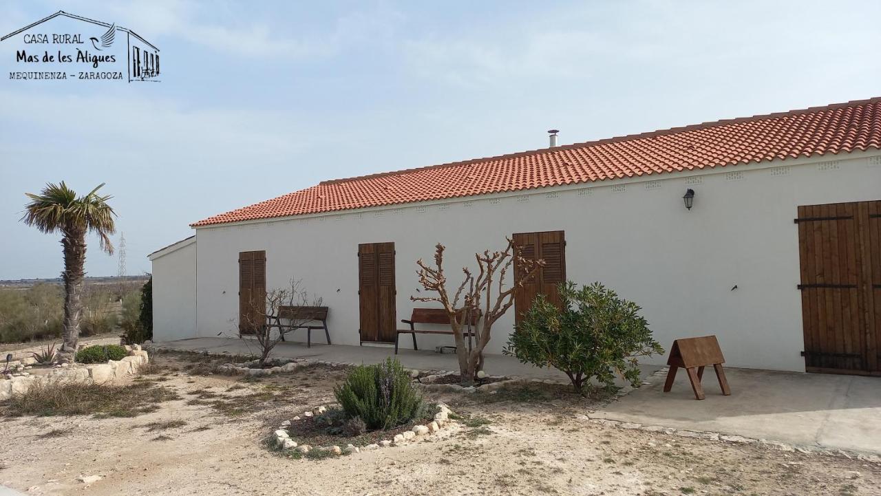Casa Rural Mas De Les Aligues Mequinenza Dış mekan fotoğraf